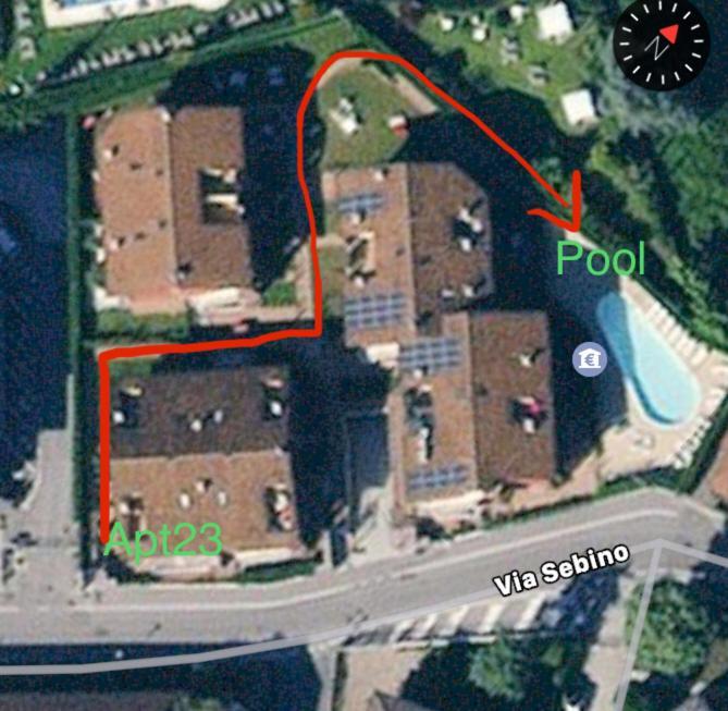 פסקיארה דל גארדה Apt 23 Residence Delle Rose מראה חיצוני תמונה